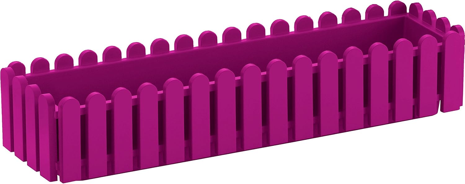 Emsa Flower Box, Plastic (PP), Smoke Brown, Länge 50 cm