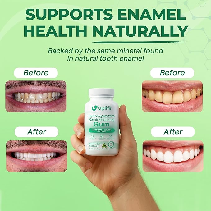 Chicle UPLIFE Sabor Menta - 62 Unidades - Sin Azúcar miniatura 6