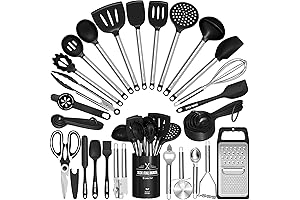 Umite Chef 34 Pcs Non-Stick Cooking Utensils Set