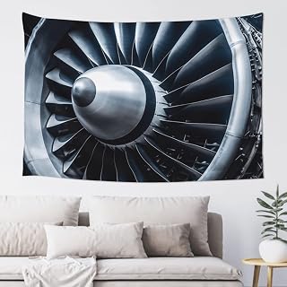 WEIHAKO Tapestry Wide Wall Hanging Tapestry Lightweight Wall Blanket Jet Engine Tapestry Vintage Mural Wall Art Home Decor Aesthetic Tapestries for Bedroom Dorm Living Room 60x40 Inch