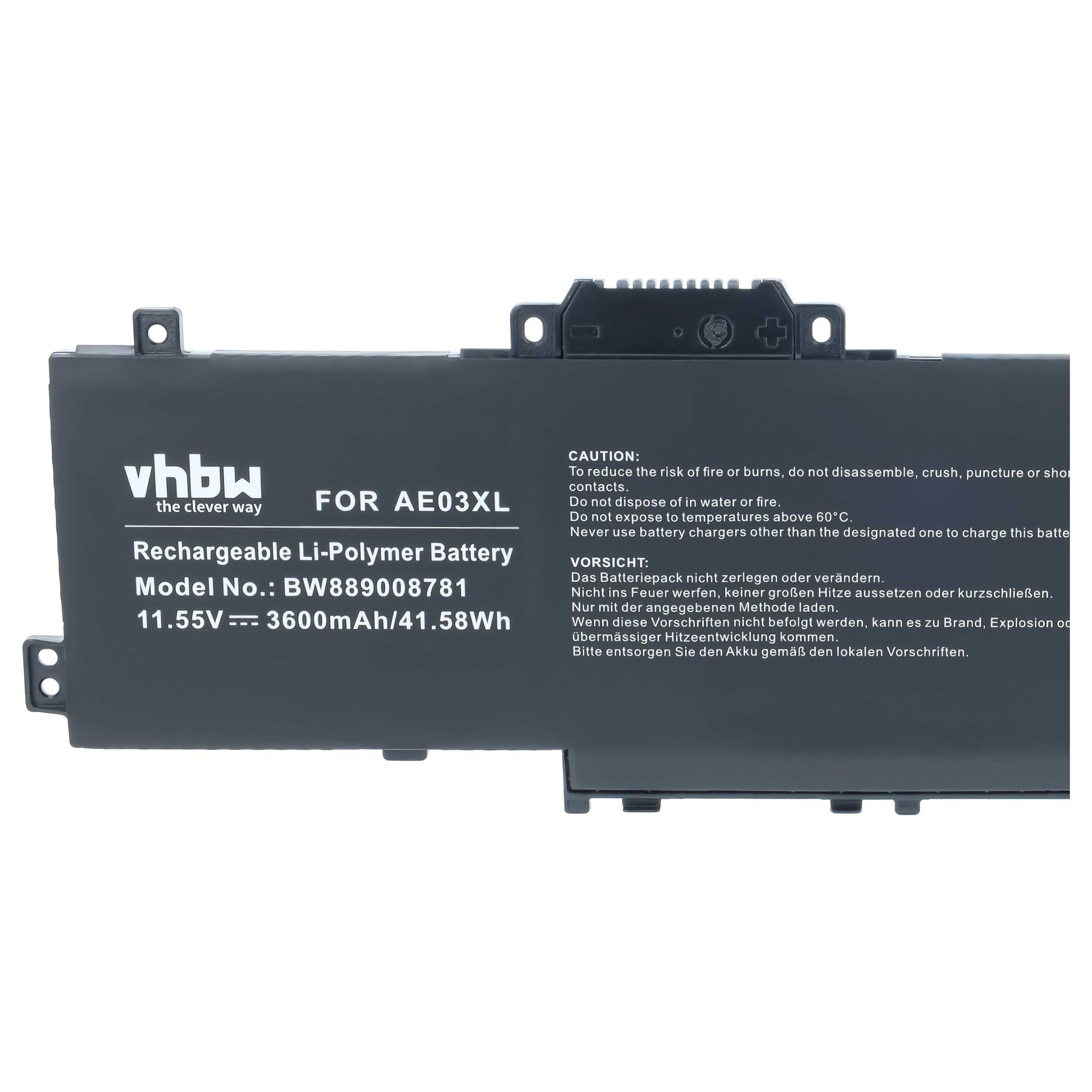 vhbw Batería Compatible con HP 14-EM0051AU, 14-EM0051NO, 14-EM0054AU
