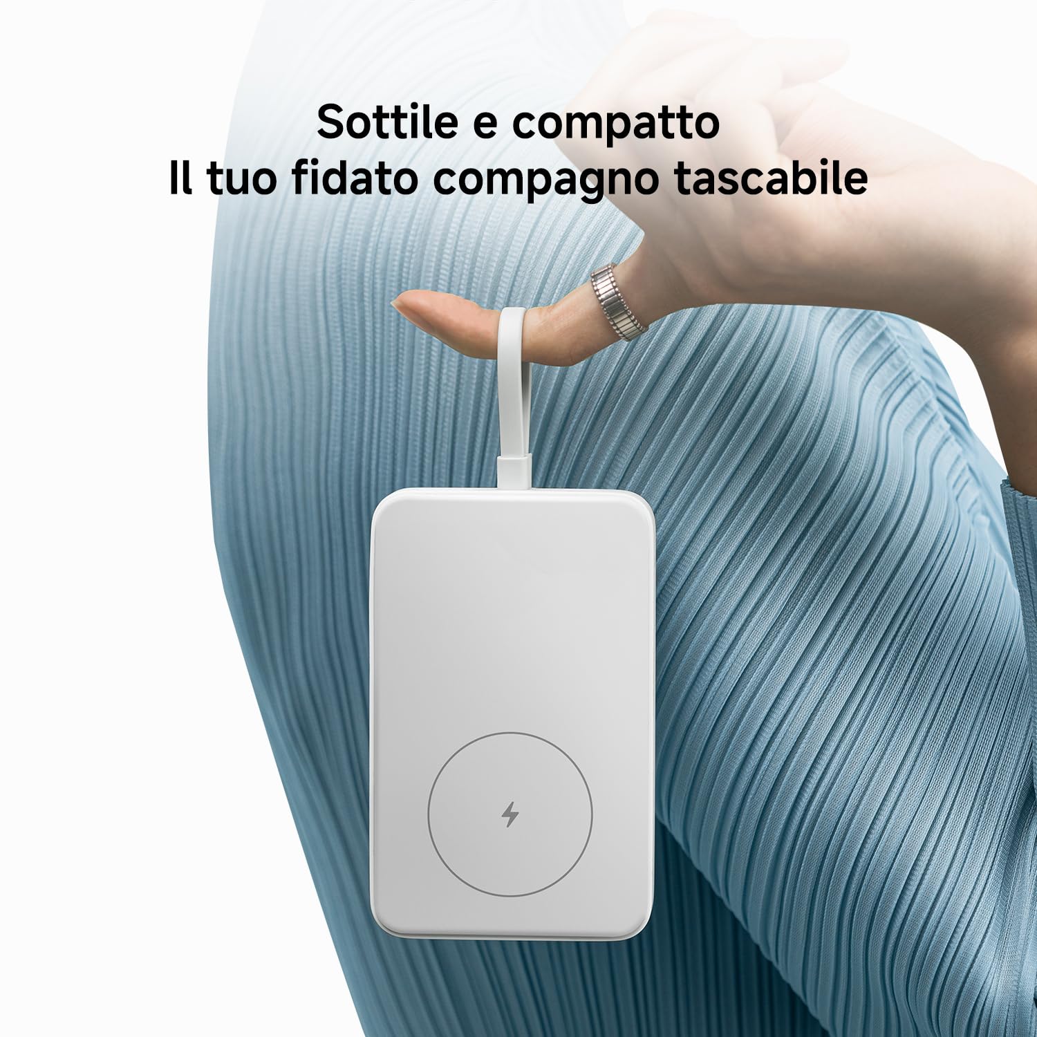 Xiaomi 33W Magnetic Power Bank 10000mAh, ricarica ultraveloce, grande capacità, ricarica wireless istantanea, ricarica iPhone 16 Pro 2 volte, forte magnetismo 13N, Magsafe iPhone 16 15 14 13 12