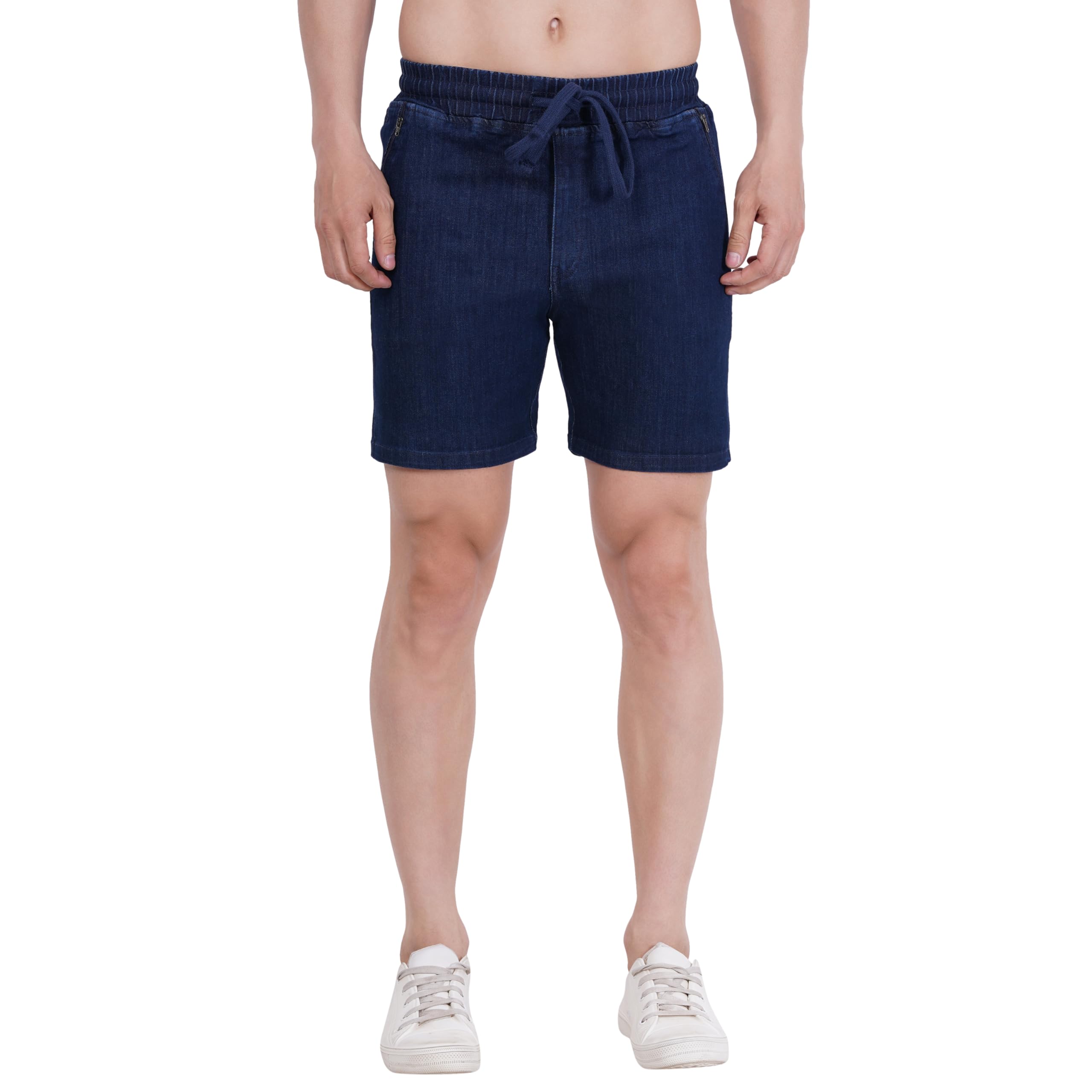 unipearl Trendy Urban Chic Denim Shorts Pants for Men and Boys Long Lasting Regular Fit-picture-43