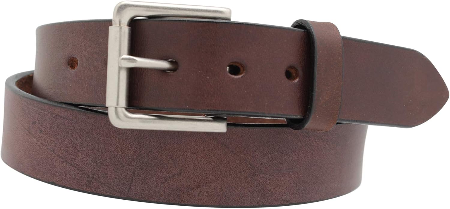 Yourtack Men's CCW Heavy Duty Concealed Carry Leather Gun Belt 14oz Full Grain Leather 1 1/2" wide