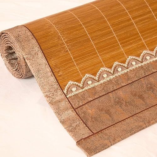 Miniatura 4 de Foldable Bamboo Summer Bed Mat for Cool and Comfortable Sleeping - Breathable, Absorbent, and Durable - Improve Sleep with a Bamboo Mattress Topper