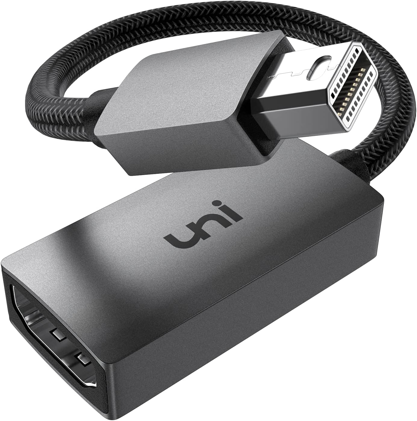 Onе-Dау Sаlе: Uр tо 70% оƒƒ Mini DisplayPort to HDMI Adapter, uni Thunderbolt to HDMI Adapter, Compatible with MacBook Air/Pro, iMac, Microsoft Surface Pro/Laptop, ThinkPad Helix, Monitor, Projector, More - Gray Onе-Dау Sаlе: Uр tо 70% оƒƒ Mini DisplayPort to HDMI Adapter, uni Thunderbolt to HDMI Adapter, Compatible with MacBook Air/Pro, iMac, Microsoft Surface Pro/Laptop, ThinkPad Helix, Monitor, Projector, More - Gray