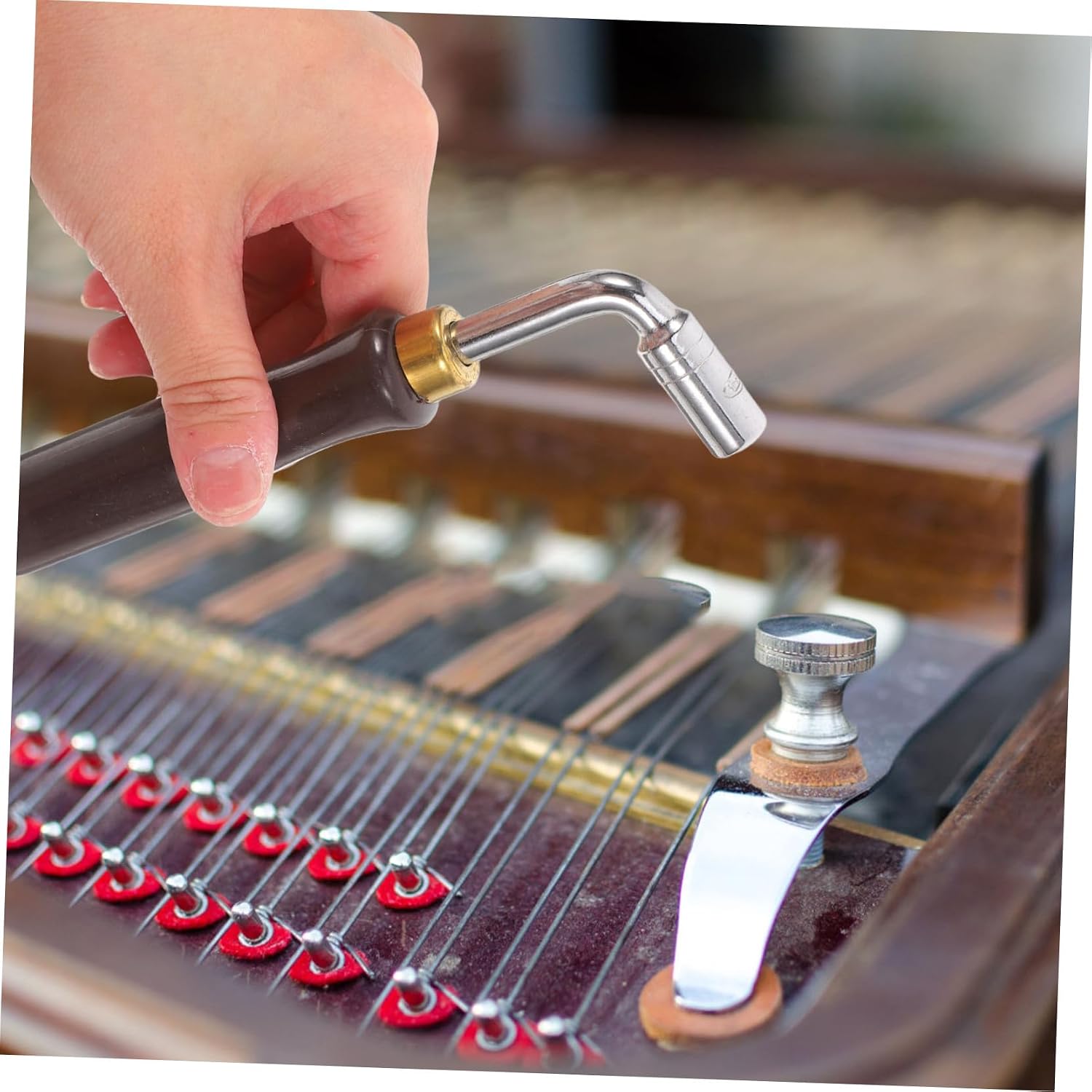 Reliable Dulcimer Tuning Wrench Tool Professional Accessory for String Enhance Tone and Performance for Musicians and Instrument Enthusiasts