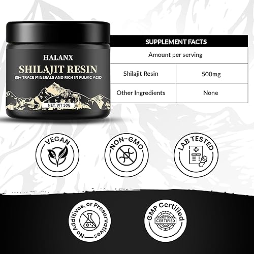 Miniatura 6 de Resina Shilajit Shilajit Shilajit pura del Himalaya de 1.76 oz, Shilajit orgánico de alta potencia nutricional con cuchara, suplemento Shilajit