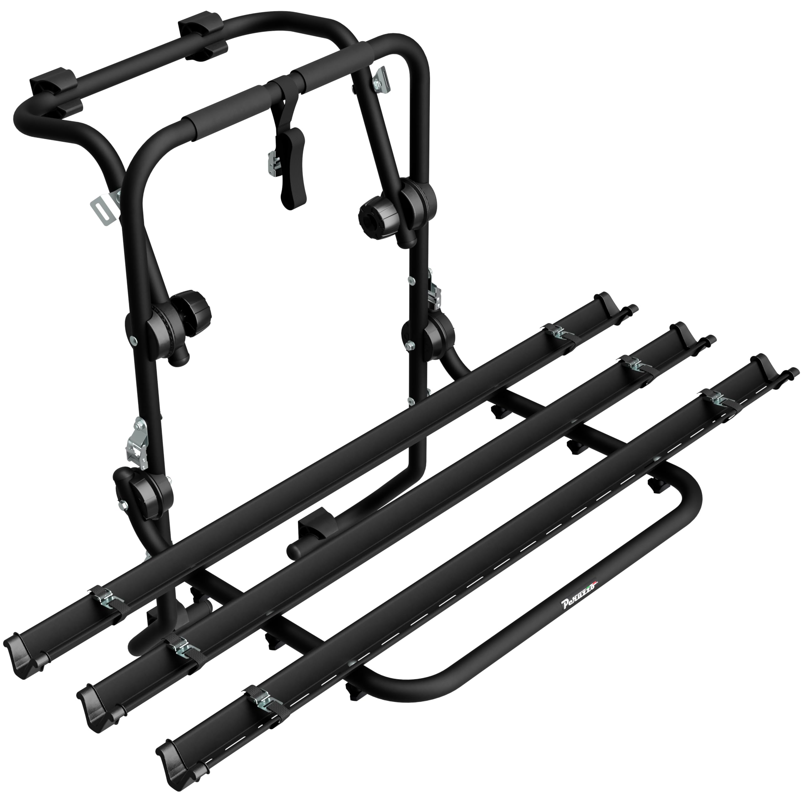 Peruzzo Padova Fahrradträger hinten aus Stahl 3 Fahrräder Art. 378/3N schwarz
