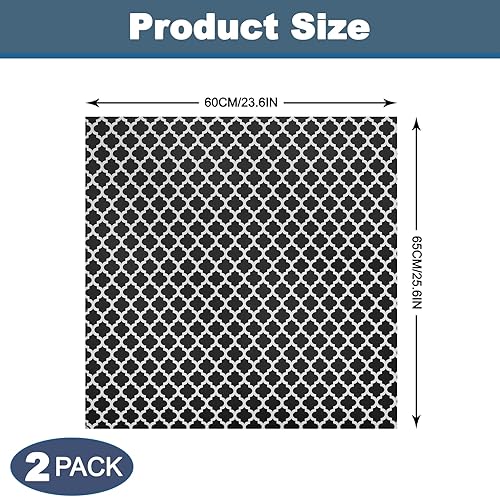 Miniatura 2 de JREWE LIOUS - 2 fundas para lavadora y secadora (23.6 x 25.6 pulgadas), a prueba de polvo, alfombrilla de diatomita antideslizante para lavadora y