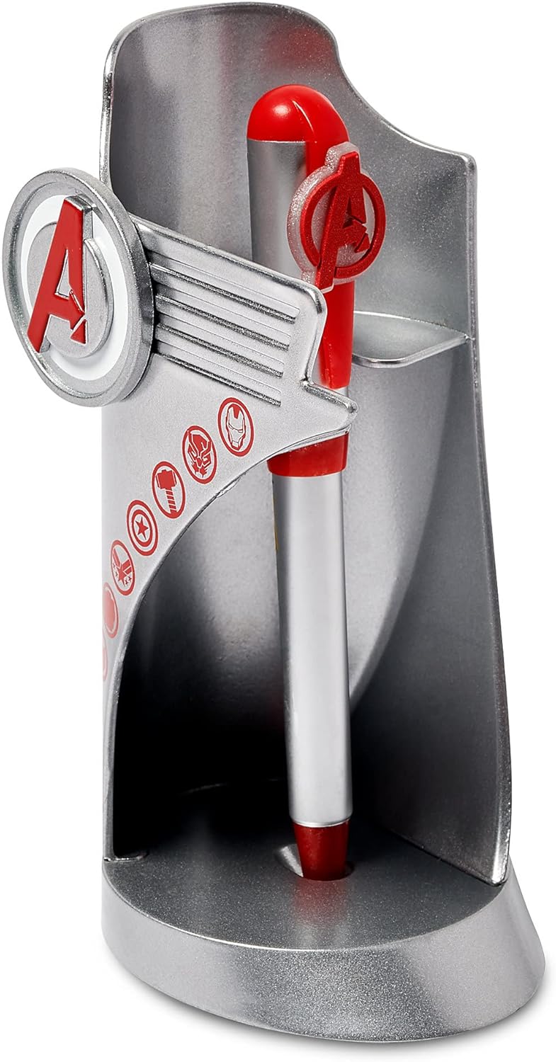 Marvel Avengers Tower Pen Holder and Pen