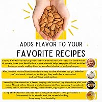 Vista 4 de Almendras crudas enteras SUNBEST (enteras, crudas, descascaradas, sin sal).