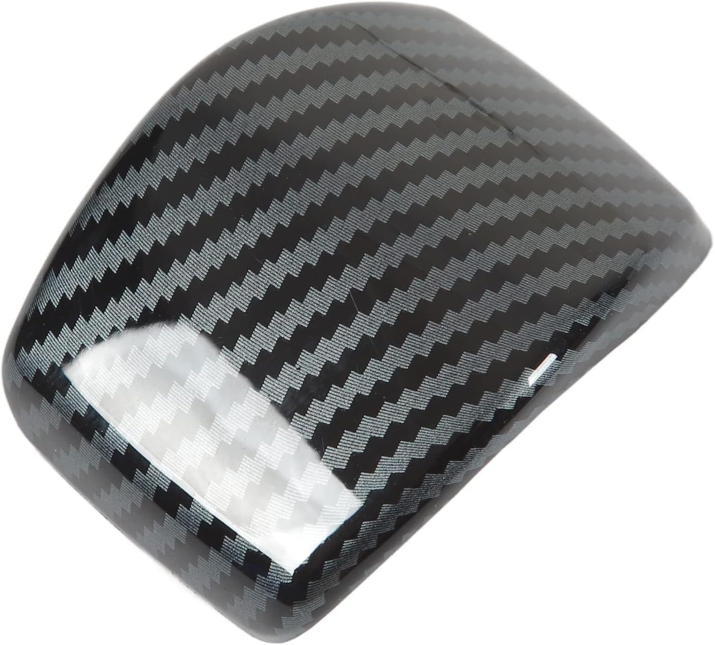 ABS Gear Shift Trim Protective Cover Ergonomic Design LC300 Easy Installation Carbon Fiber Pattern Shift Knob Protector for Vehicles