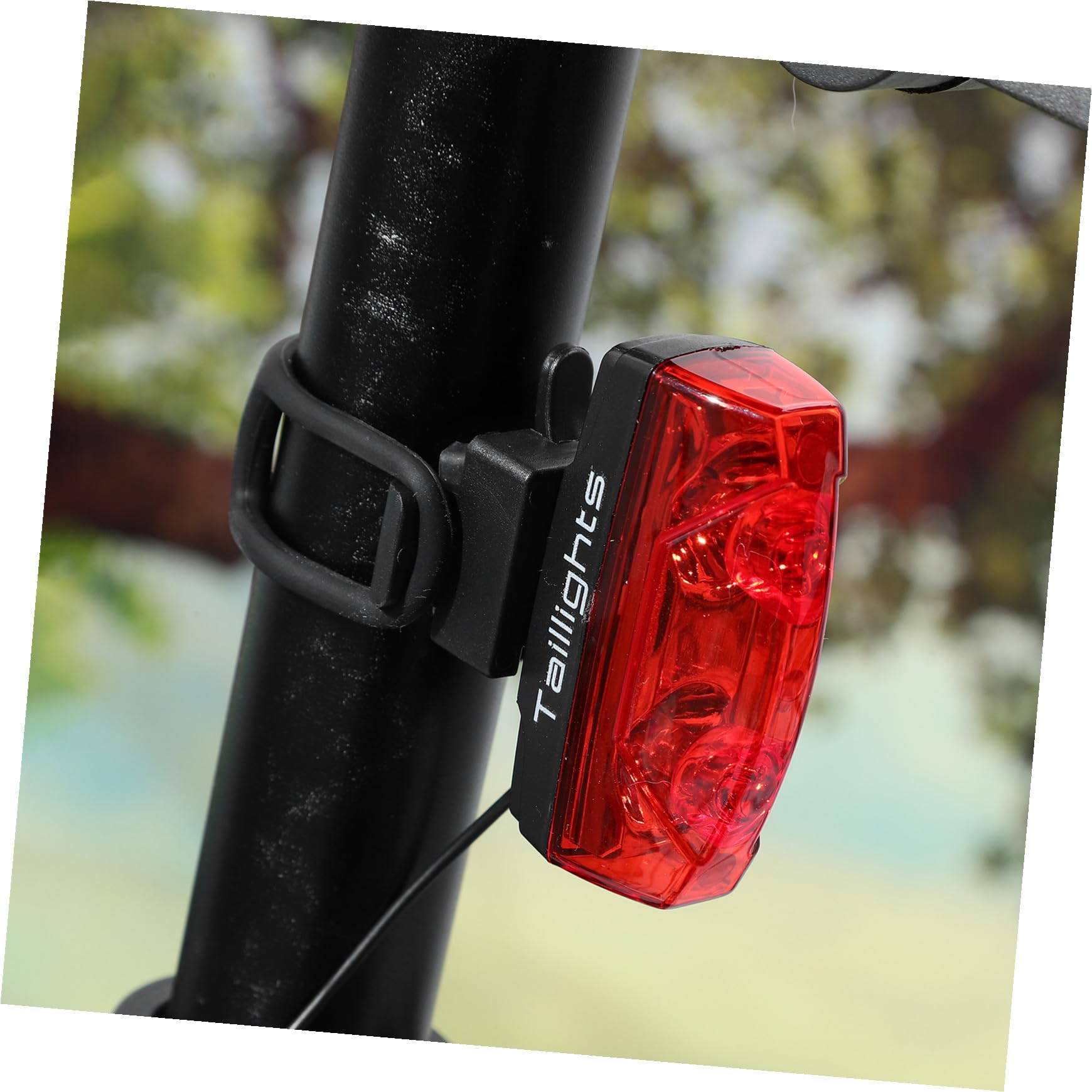 Happyyami 4piezas Luces Traseras De Bicicleta Led Recargables USB Fáciles De Instalar para Seguridad Noches Compatible Bicicletas De Montaña y Eléctricas Diseño Moderno y Alta