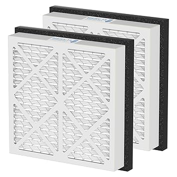 20x20x3 MERV 13 Pleated Air Filter Replacement Compatible with Zephyr VGF Series 20x20x3 Whole Home Return Air Grille Filter, MERV 13 Air Filtration System, 2 Pack