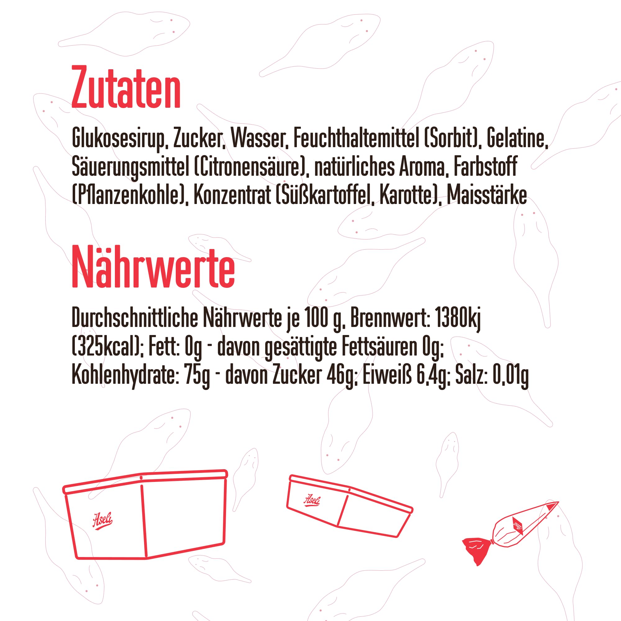 1.100g Weisse und graue Riesenmäuse | Aseli | Mäusespeck | Schaumzucker-Ware | Schaum-Mäuse | Speckmäuse | Schaumzucker-Figuren handgefertigt | glutenfrei | laktosefrei