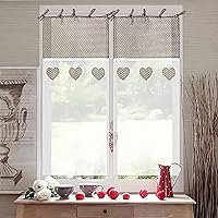 Vista 3 de Barra de cortina pequeña ajustable de 12 a 16 pulgadas, juego de 2 cromados