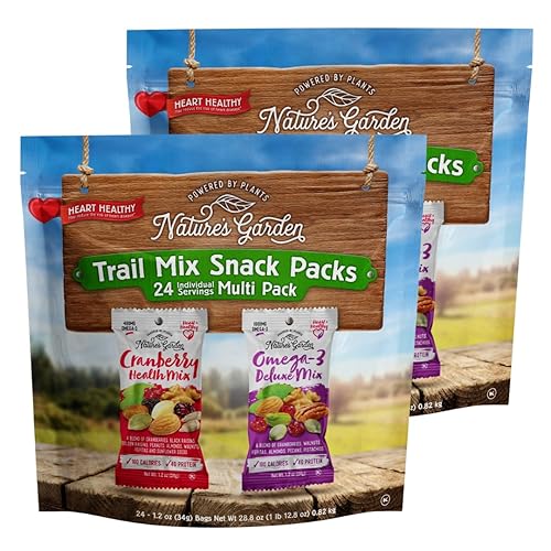 Miniatura 21 de Mezcla de nueces Nature's Garden, con omega-3, de lujo, 26 onzas