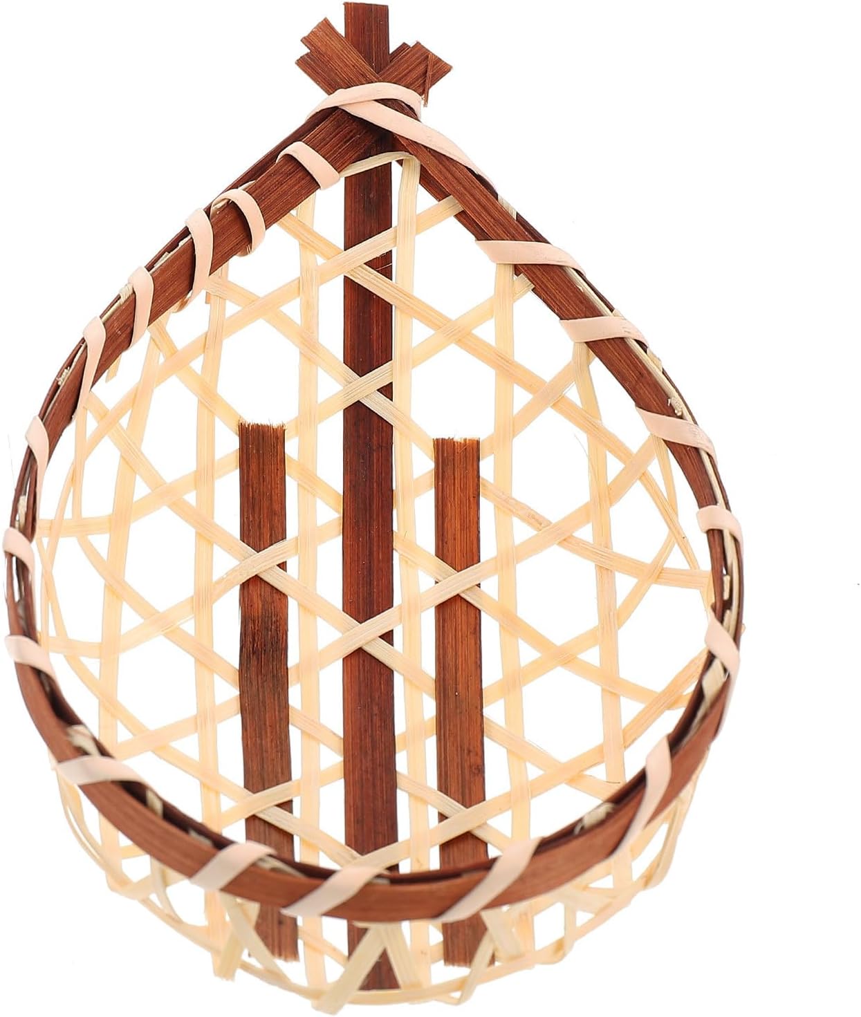 Ipetboom Mini Woven Tray Decorative Kitchen Basket for Bread and Fruit Serving, Natural Style with Long Serving Time and Sturdy Material, Housewarming Gift