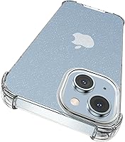 Vista 21 de ORIbox - Funda para iPhone 13, con 4 esquinas a prueba de golpes, transparente