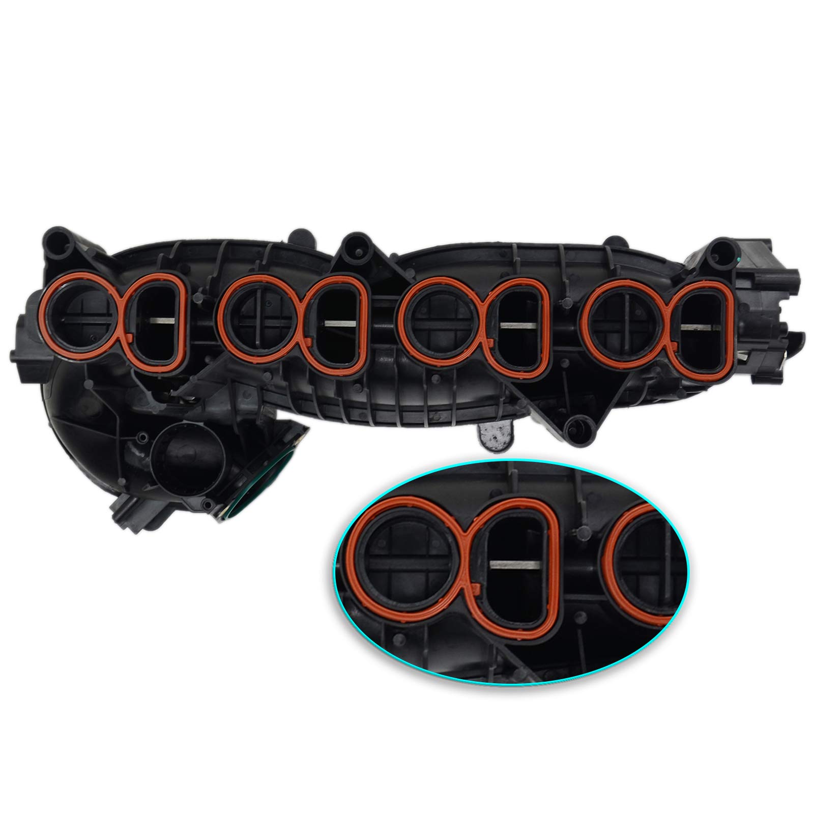 Ansaugkrümmer ohne Antrieb für 1 3 5 Serie X1 X3 mit N47 Motor 2007-2015 E82 E88 E81 E87 E90 E91 E92 E93 E60 E61 E84 E83