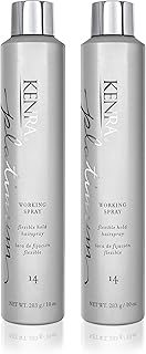 Kenra Professional Platinum Working Spray 14 | Flexible Hold Hairspray | Fast-Drying, Non-Sticky | Creates Volume & Texture | Leaves Hair With Frizz-Free Shine | All Hair Types
