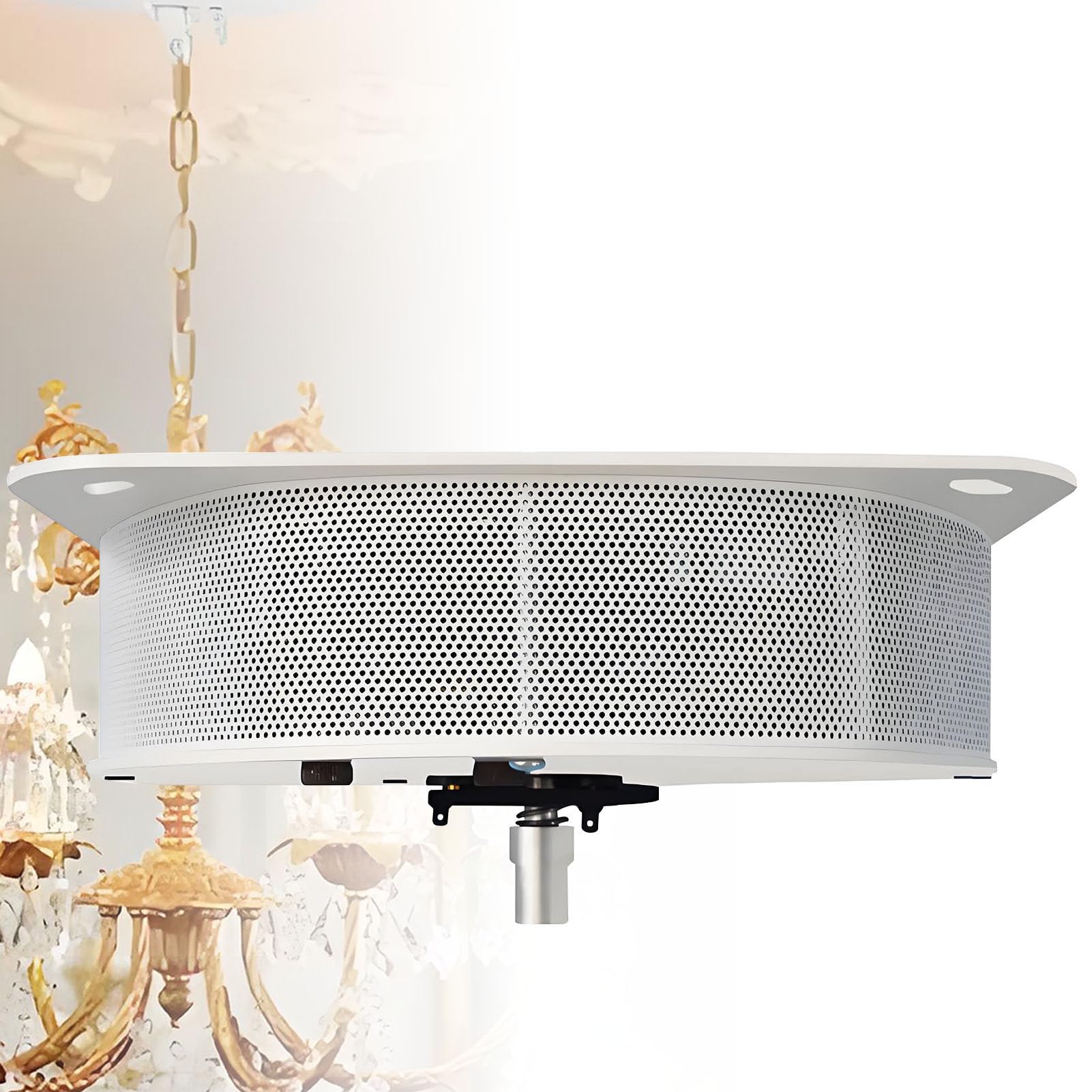 Monte-lustre silencieux pour hauteur de levage <6m résolvant l'entretien des suspensions