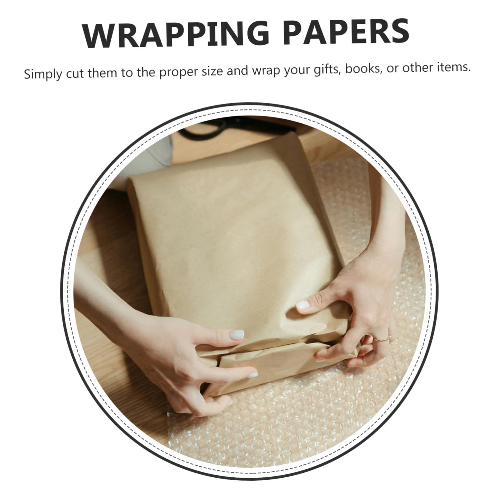 CHILDWEET 100stücke Braunes Packpapier Geschenkpapier Geburtstagspapier Für Männer Verpackungspapier Packbogen Geschenkpapier Für Große Mengen Geburtstagspapierbögen Buchpapier