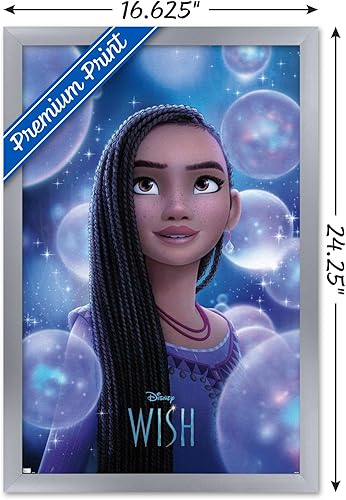 Vista 30 de Trends International Disney Wish Asha - Póster de pared de una hoja Paquete de póster y clip