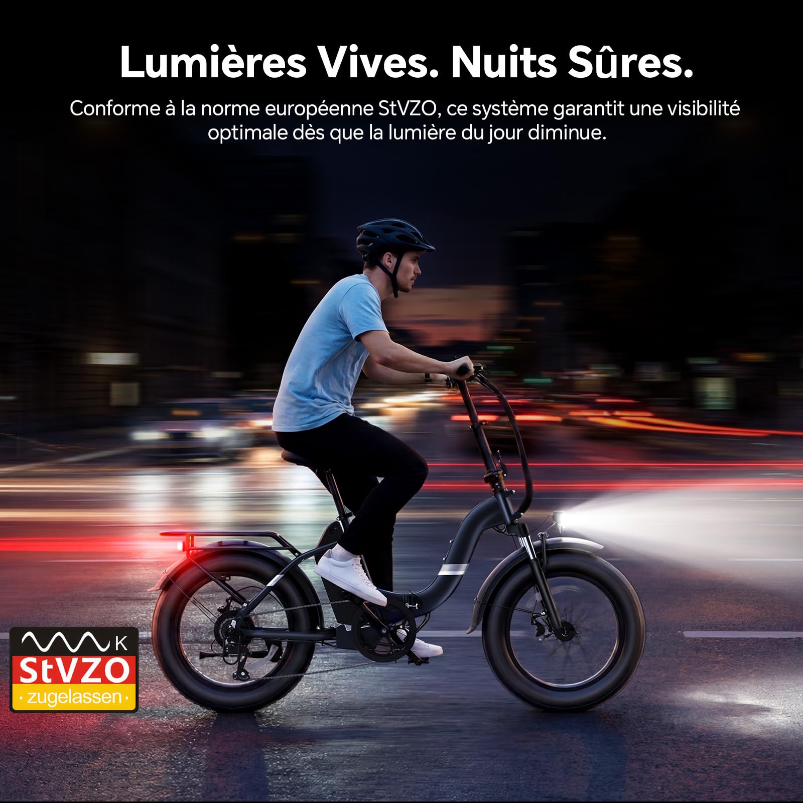Touroll S2/ S2 Pro Vélo Électrique Pliable Tout-Terrain, 20"×4.0" Fat Tire, 150KM Autonomie, Batterie 720Wh Amovible, Moteur 250W Vélo Électrique Gros Pneu 7 Vitesses, E-Bike Urbain pour Adulte