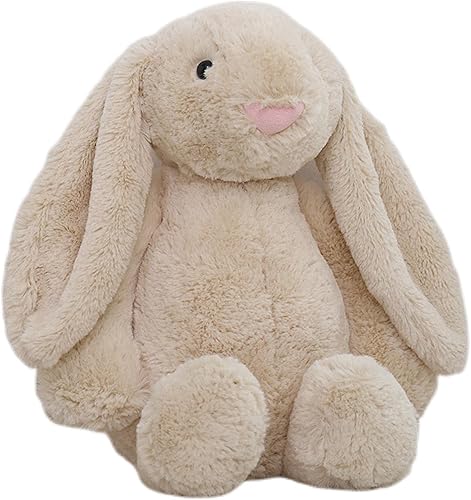 Miniatura 4 de Conejo de peluche morado, adorable compañero de peluche para acurrucarse y jugar. Suave y abrazable con características realistas. Regalo ideal para