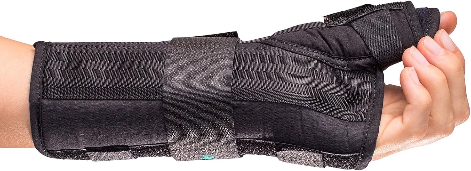 Aircast A2 Wrist Support Brace with Thumb Spica : Health & Household