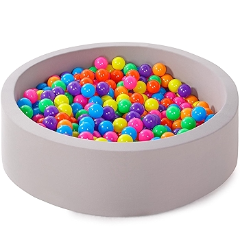 YAVAYI Soft Round Ball Pit for Toddlers and Kids - Indoor & Outdoor Play Tent