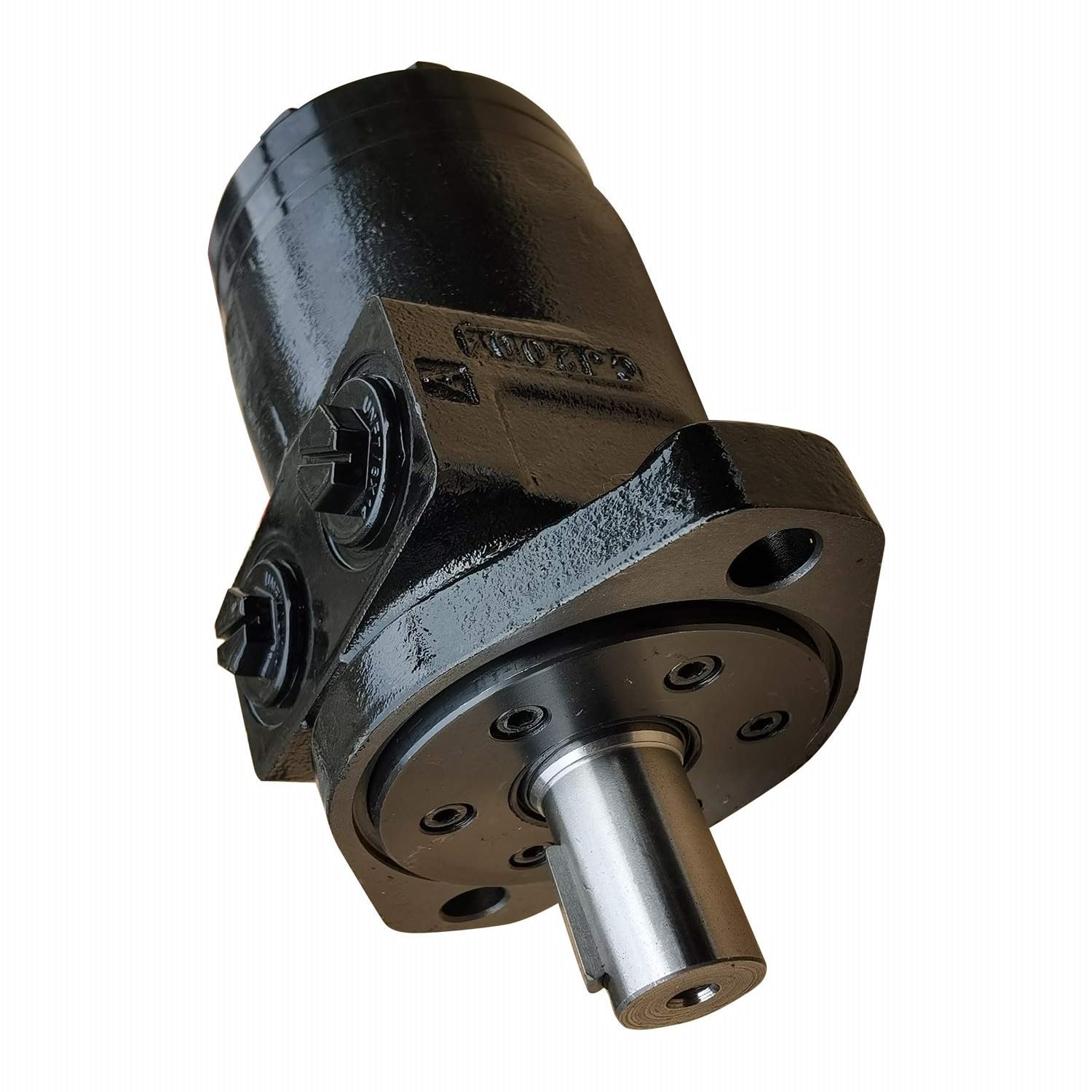 NEWZQ Hydraulic Motor Replacement for Eaton Char-Lynn S Series 1'' Straight Woodruff Key 2 Bolt Std 103-1034-012 103-1034