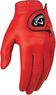 Callaway Luva de couro masculina Golf OptiColor