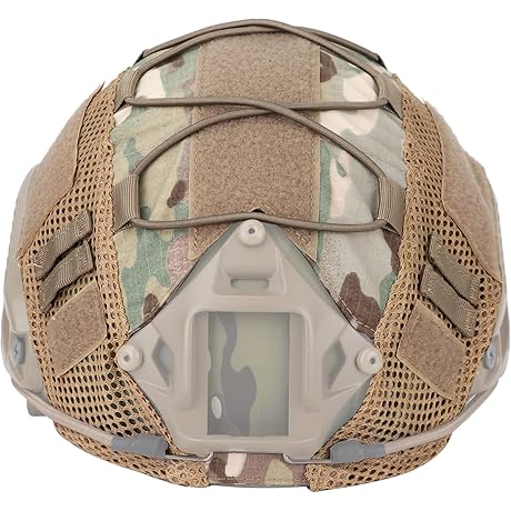 OCP ACH Ballistic Helmet Cover (500D Nylon) - Protection and Concealment for Tactical Operations