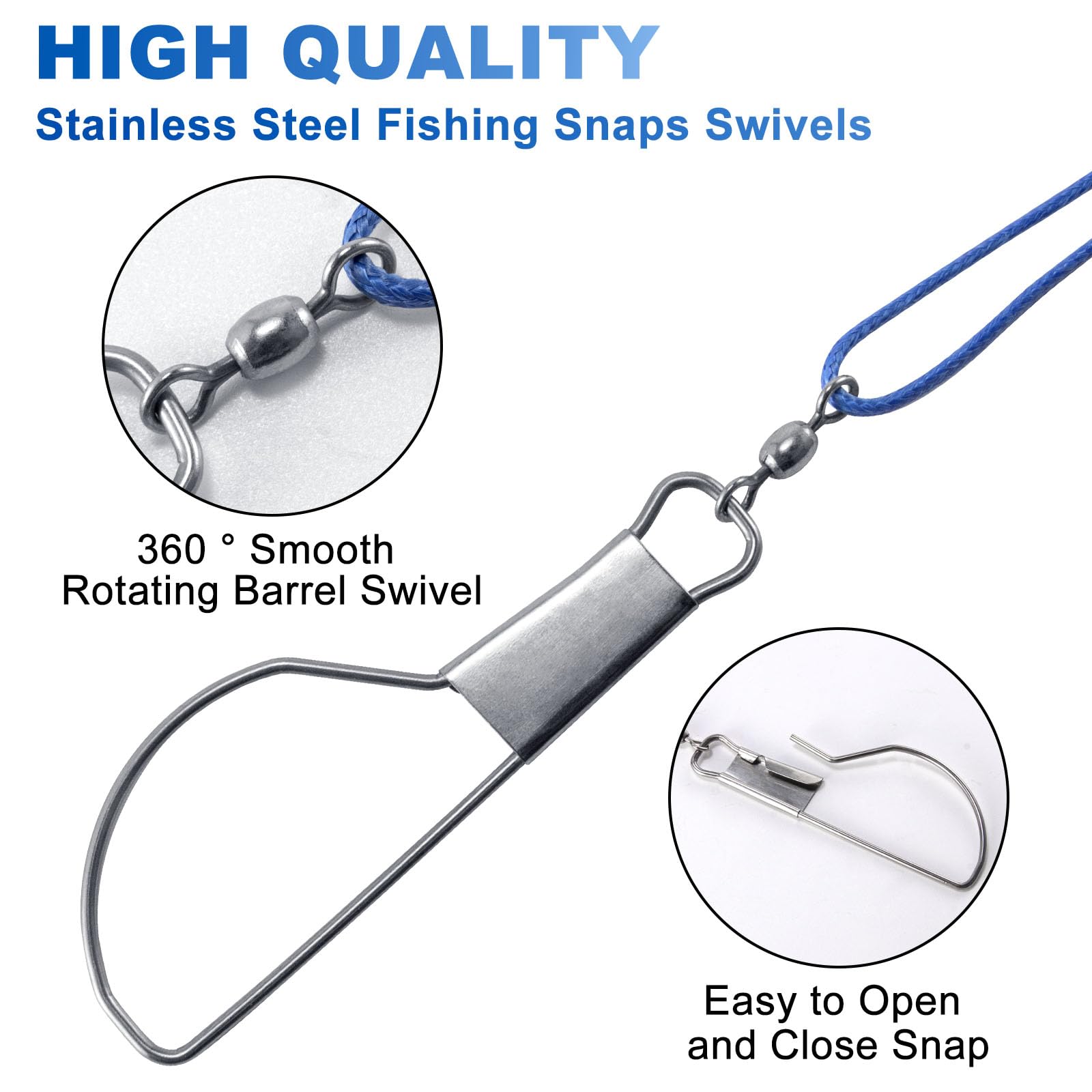 Snapklik.com : Alwonder Fish Stringer 16ft, Fishing Stringer