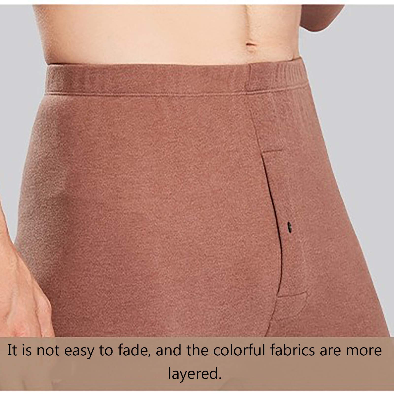G&F Hombres Ropa Interior Térmica Capa Base Manga Larga Calzoncillos Largos Pantalones Legging Respirable Invierno