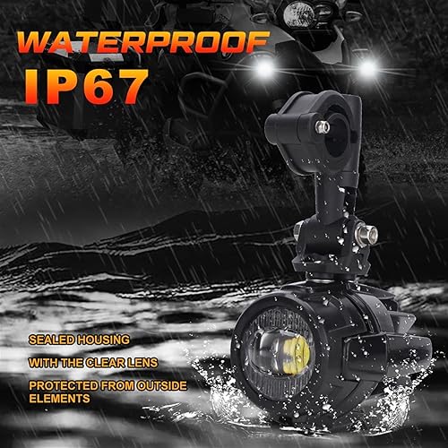 Miniatura 5 de SMANNI Motorcycle LED Fog Light for BMWW R1250GS ADV F800GS R 1250 GS LC YAMAHAS MT07 MT09 Auxiliary Light Assemblie Foglamp