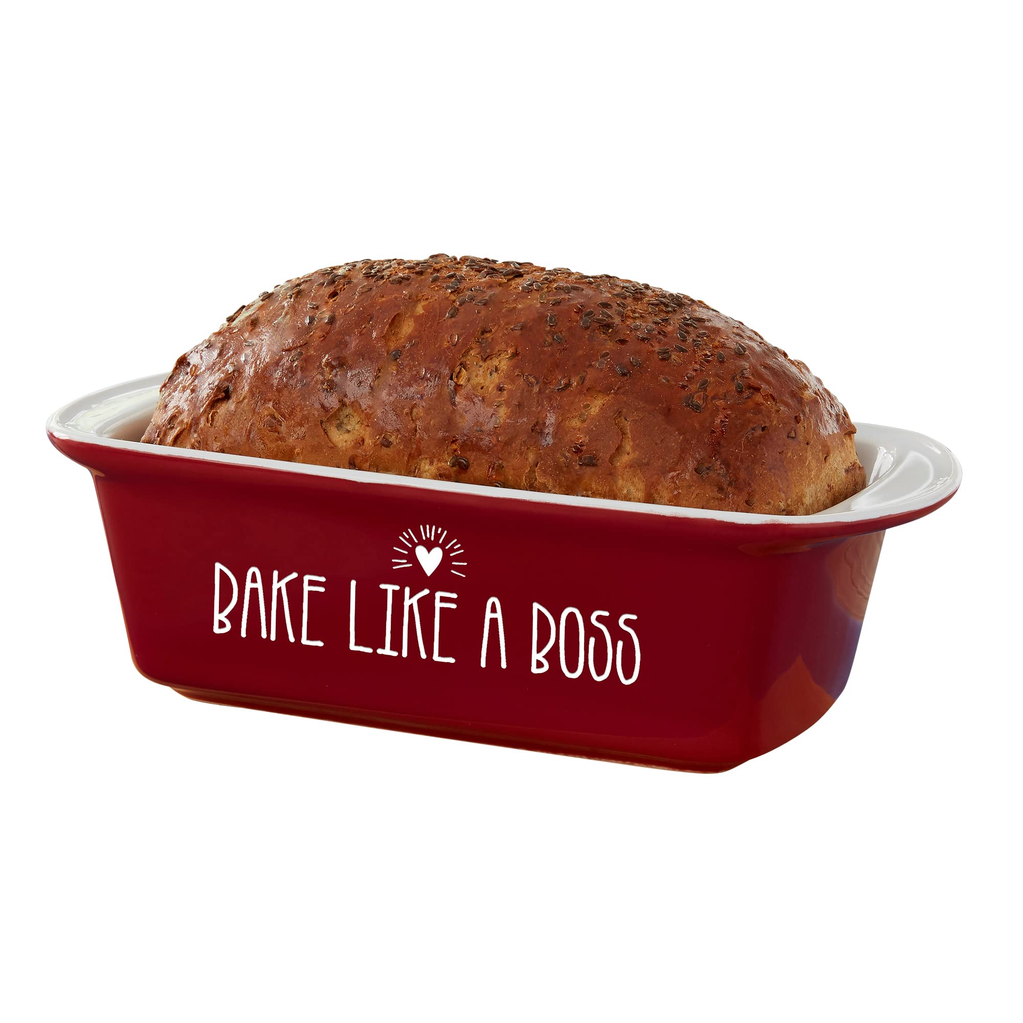 Personalization Universe Made With Love Personalized Ceramic Loaf