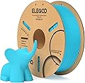 ELEGOO PLA Filament 1.75mm Light Blue 1kg for 3D Printer, Dimensional Accuracy +/- 0.03mm Carton Spool 3D Printing Filament Suitable for Most FDM 3D Printers