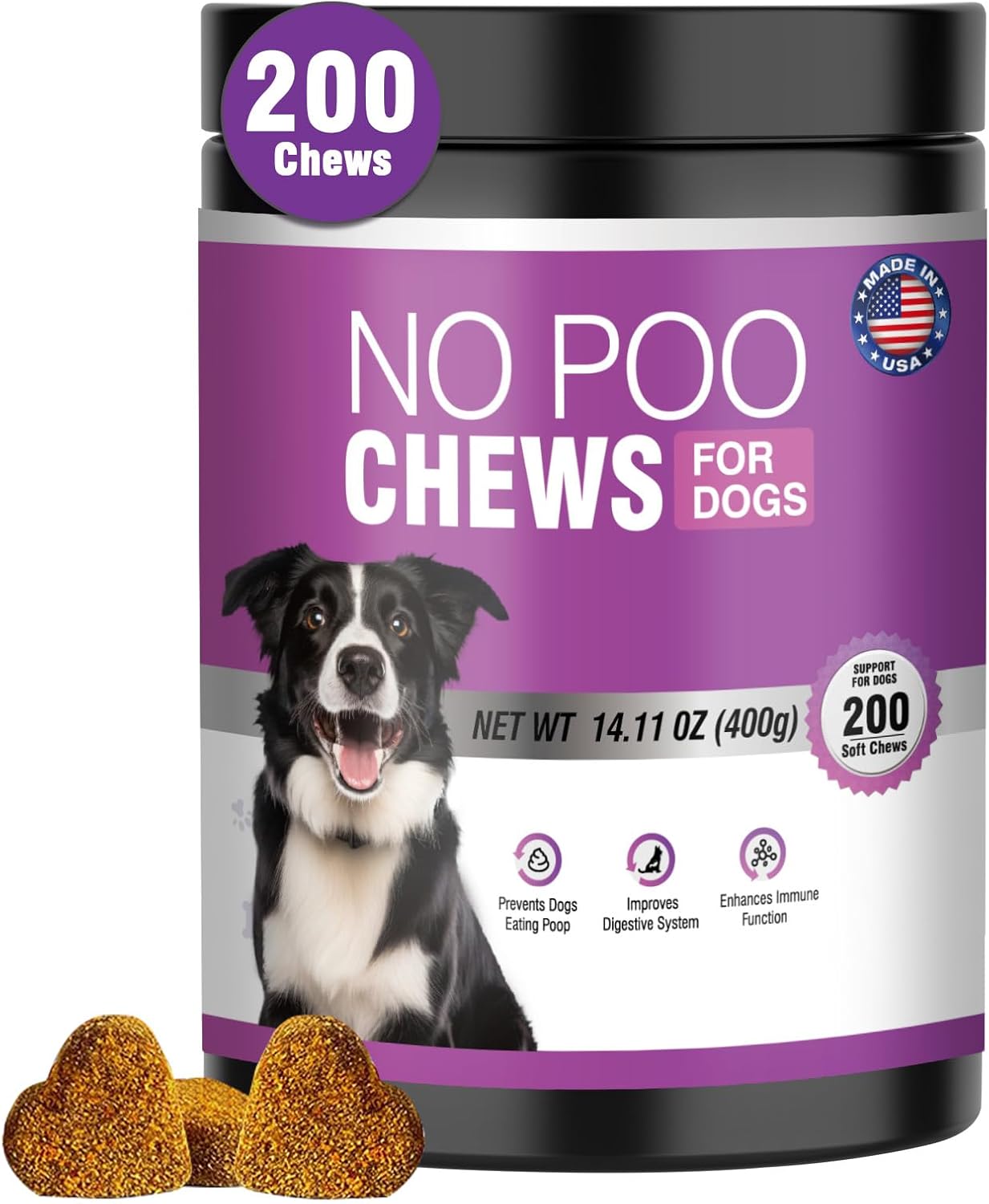 Coprophagia Stool Treats To Stop Dogs From Eating Poop Chew Heal