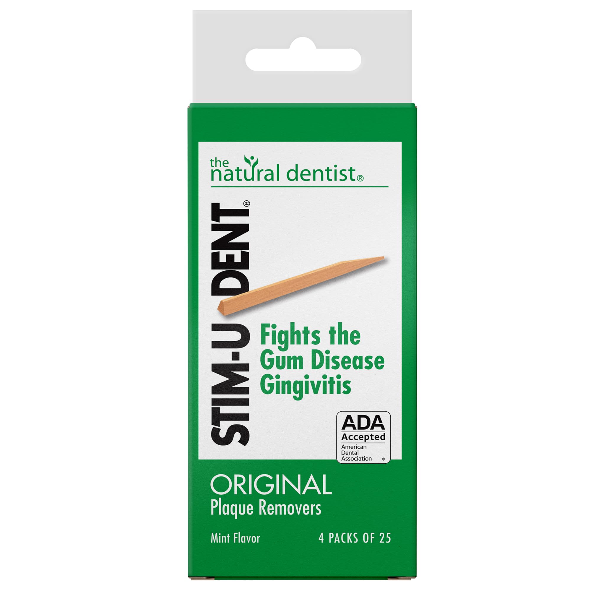 Stim-U-Dent Plaque Removers Mint 100 Sticks