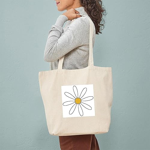 Vista 70 de CafePress Daisies - Bolsa de lona natural, estilo victoriano, vintage, reutilizable, bolsa de compras