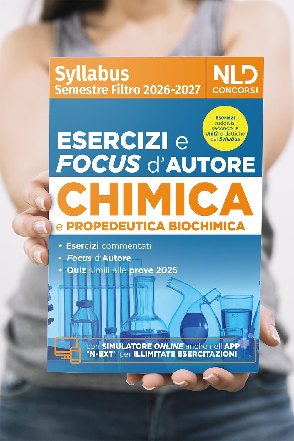 Test medicina semestre filtro Chimica. Manuale con esercizi e focus 2026 in linea con il Syllabus. Nuova ediz. Con software di simulazione