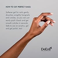 Vista 7 de Gel removedor instantáneo de cutículas, suavizante profesional de cutículas con remoción instantánea de 15 segundos, botella de 8 onzas para cuidado