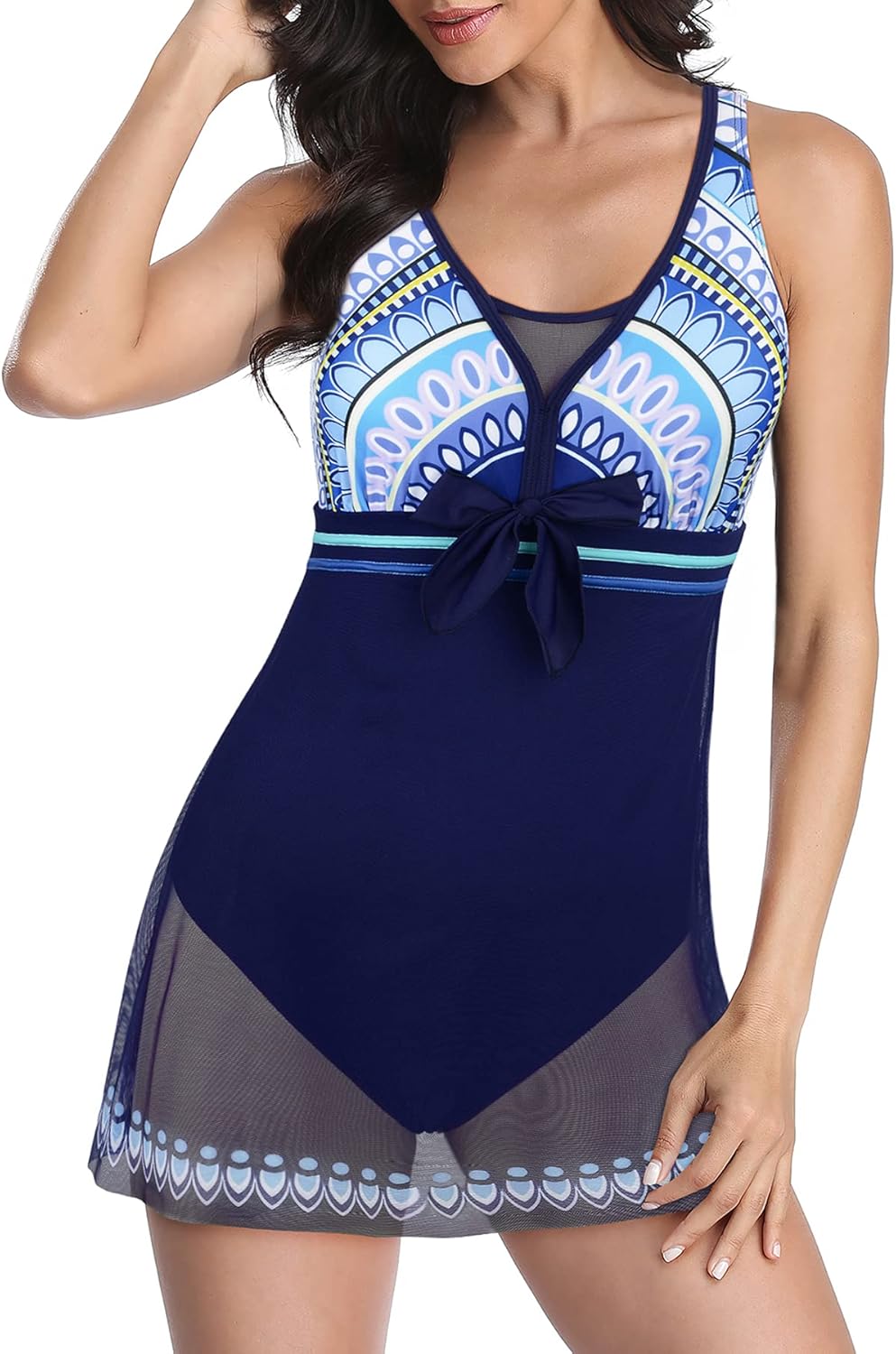 Zando Bathing Suit for Women One Piece Swimsuit Plus Size