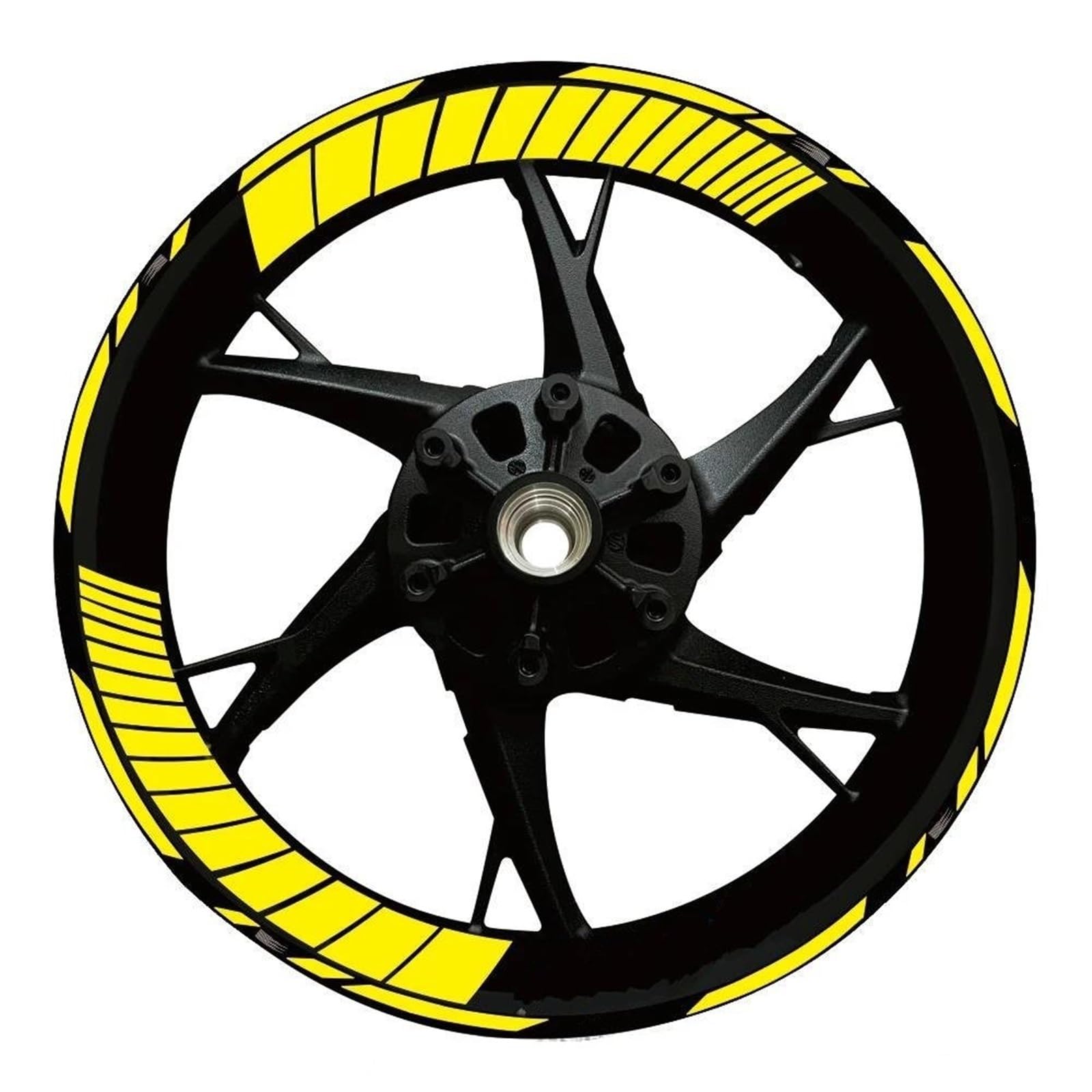 Wheel Stickers Motorcycle Wheel Reflective Decal for for Ninja 650 400 for Versys 17″ Stripe Tape Sticker Rim Stickers Hub Decals Rim Reflective Decal