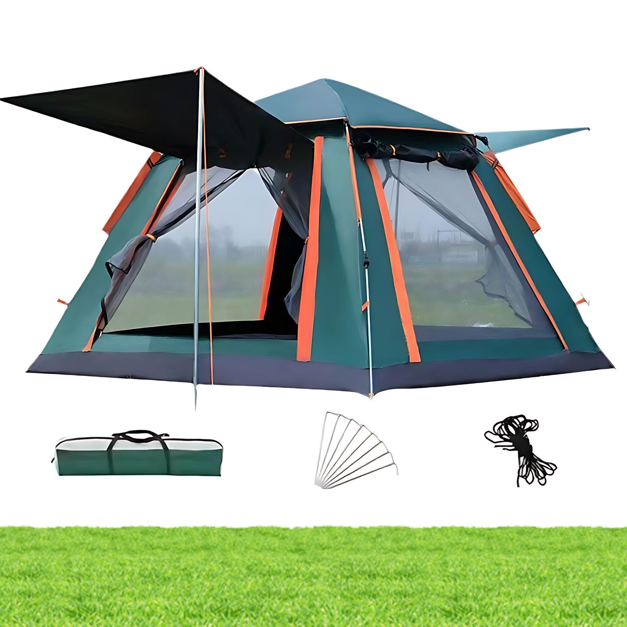 Tente de camping légère pour vos randonnées en famille et bivouacs improvisés à 4