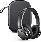 Anker Soundcore Life Q20 Hybrid Active Noise Cancelling Headphones, Wireless Over Ear Bluetooth Headphones with 40H Playtime, Hi-Res Audio, Deep Bass, Memory Foam Ear Cups and Headband for Travel,Work Black